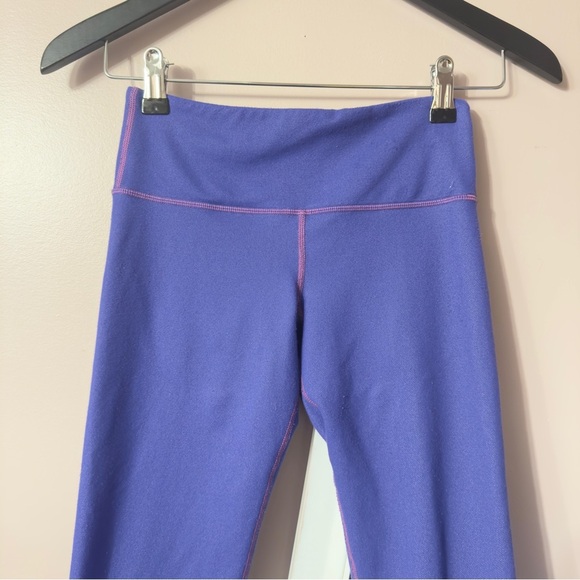 Lululemon Wunder Under Leggings Purple Women Size 2 - Picture 2 of 9